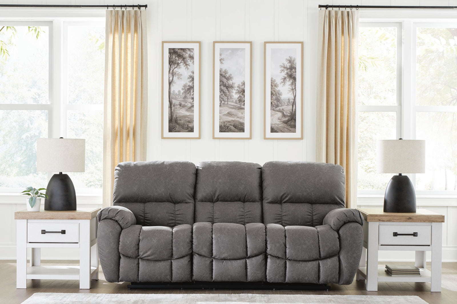 Bakerstein Power Reclining Loveseat with Console (PC12503-SI) - Image 19