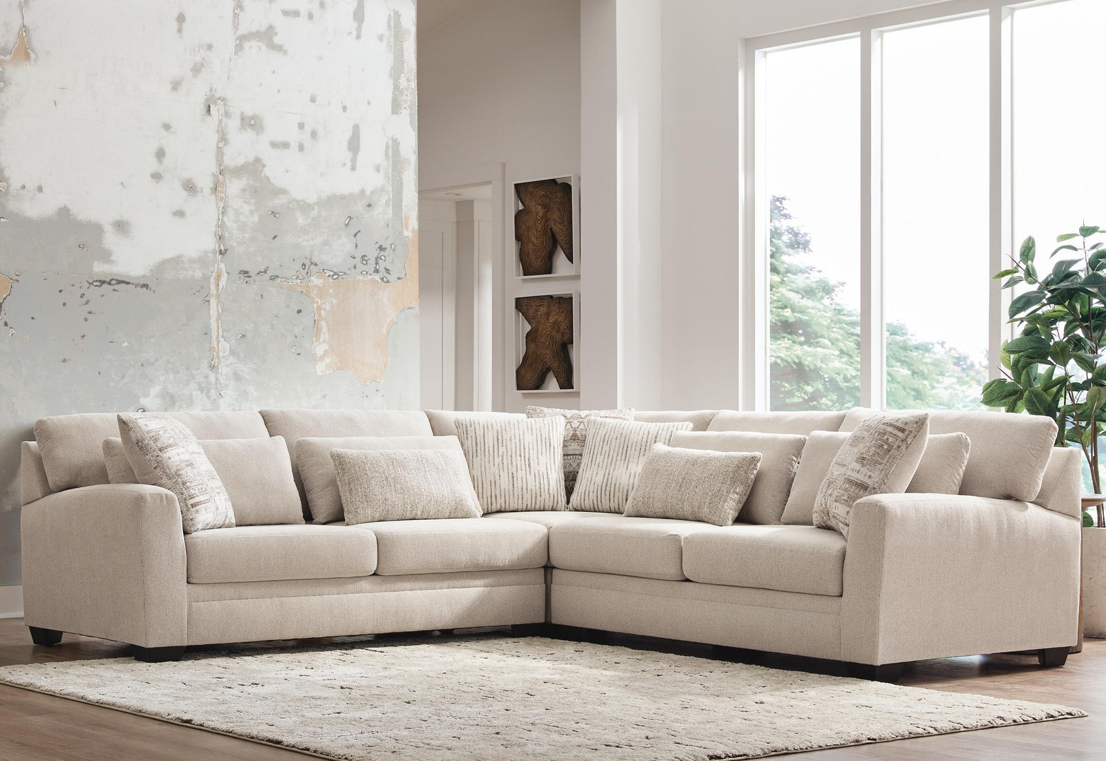 Mandi Point 3-Piece Sectional (62606-SI) - Image 2
