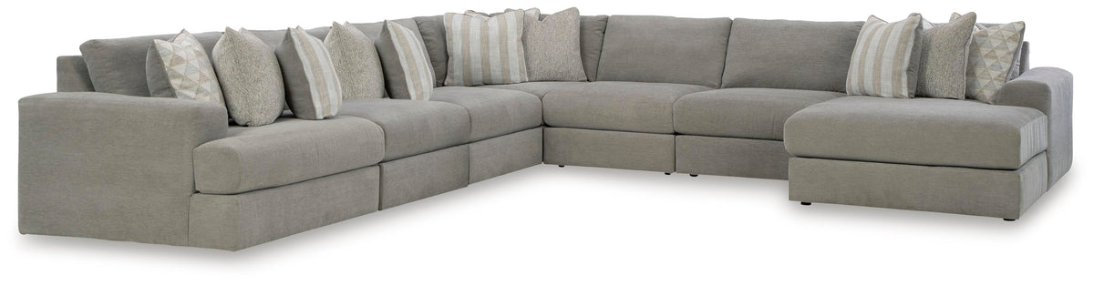 Avaliyah 7-Piece Sectional with Chaise (58103-SI)