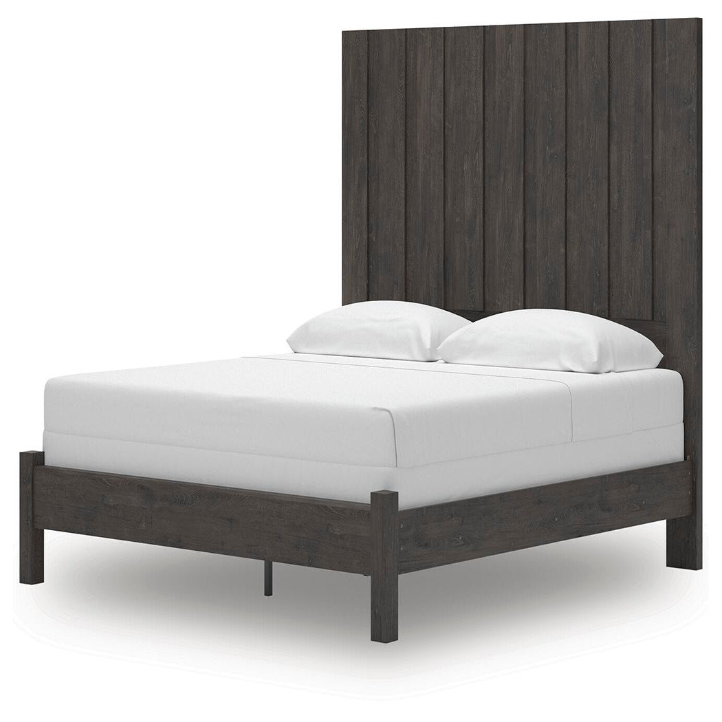 Fraluna King Panel Bed (PCB3370-SI) - Image 2