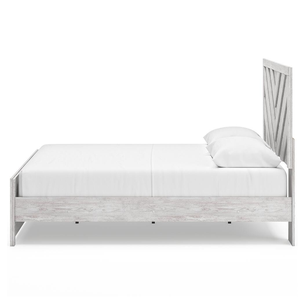 Cayboni Panel Bed, Chest and Nightstand (B3788-SI) - Image 15