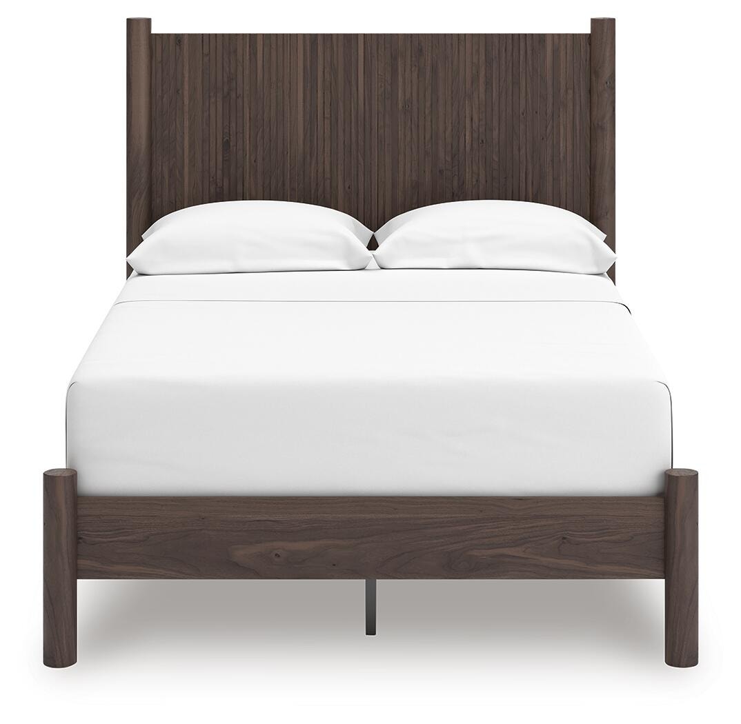 Pamytta Full Panel Platform Bed (PCB2614-SI) - Image 3
