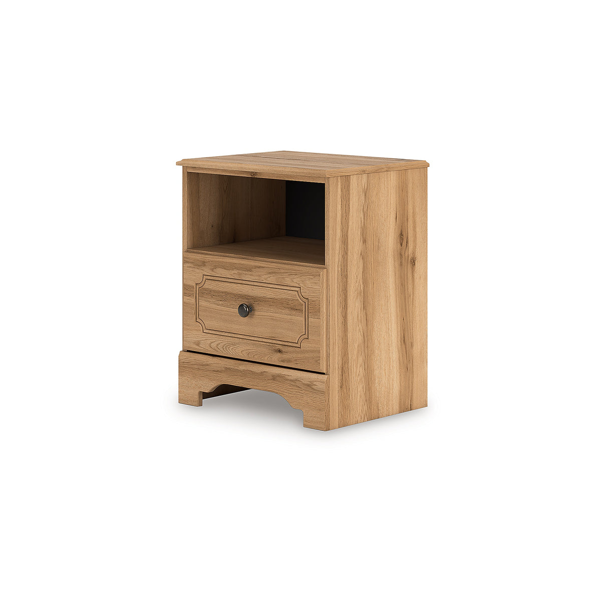 Aleaport King Panel Bed, Dresser, Mirror and Nightstand (PCB1075-SI) - Image 20