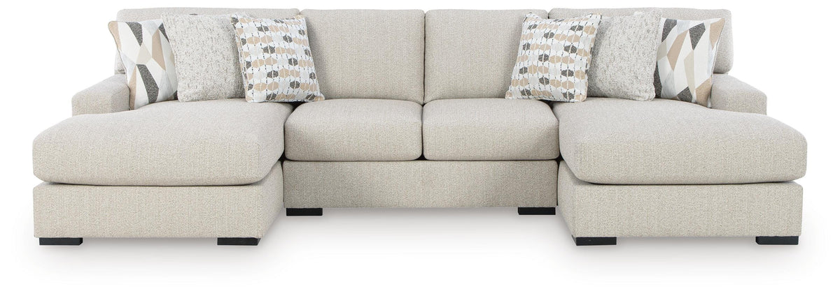 Laurelgrove 3-Piece Double Chaise Sectional (75105-SI)
