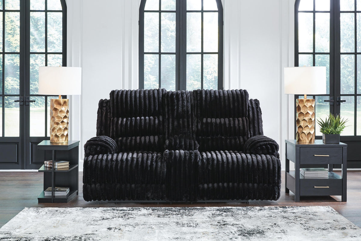 Rhines Falls Power Reclining Sofa and Loveseat (PC42805-SI) - Image 9