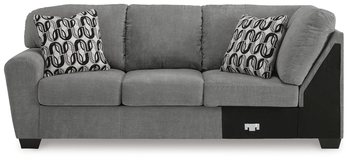 Birkdale Court Left-Arm Facing Sofa with Corner Wedge (32402-SI) - Image 11