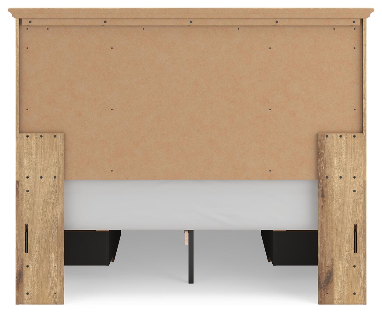 Makidern Queen Panel Storage Bed (PCB1170-SI) - Image 7