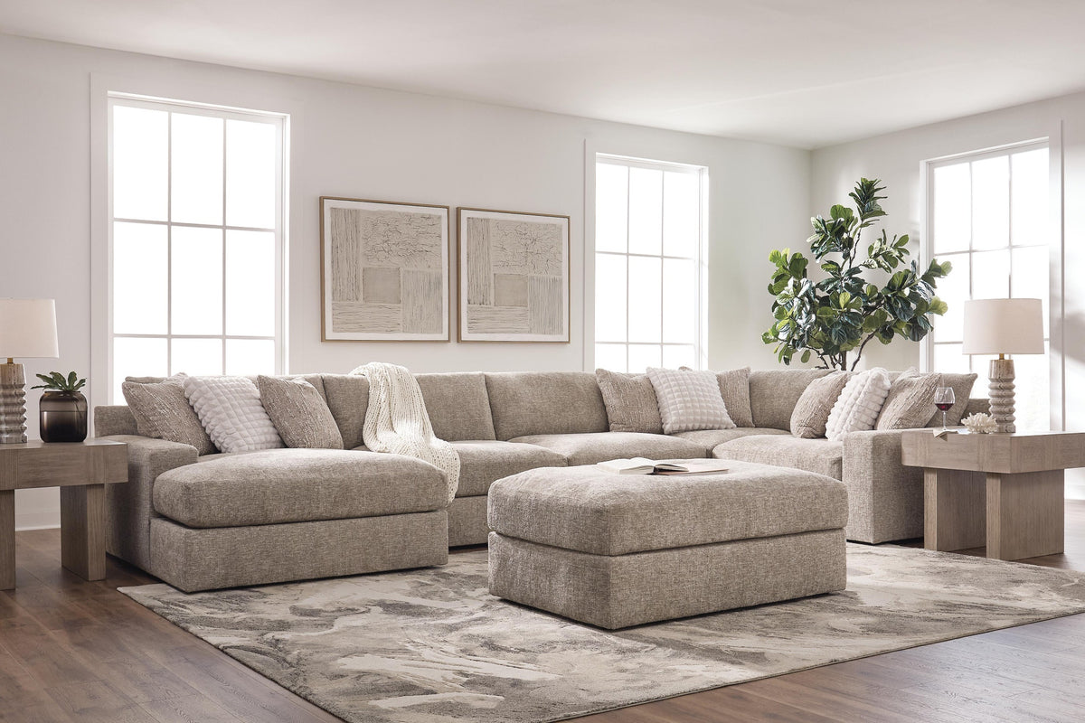 Nexora-Court 3-Piece Double Chaise Sectional (PC68008-SI)
