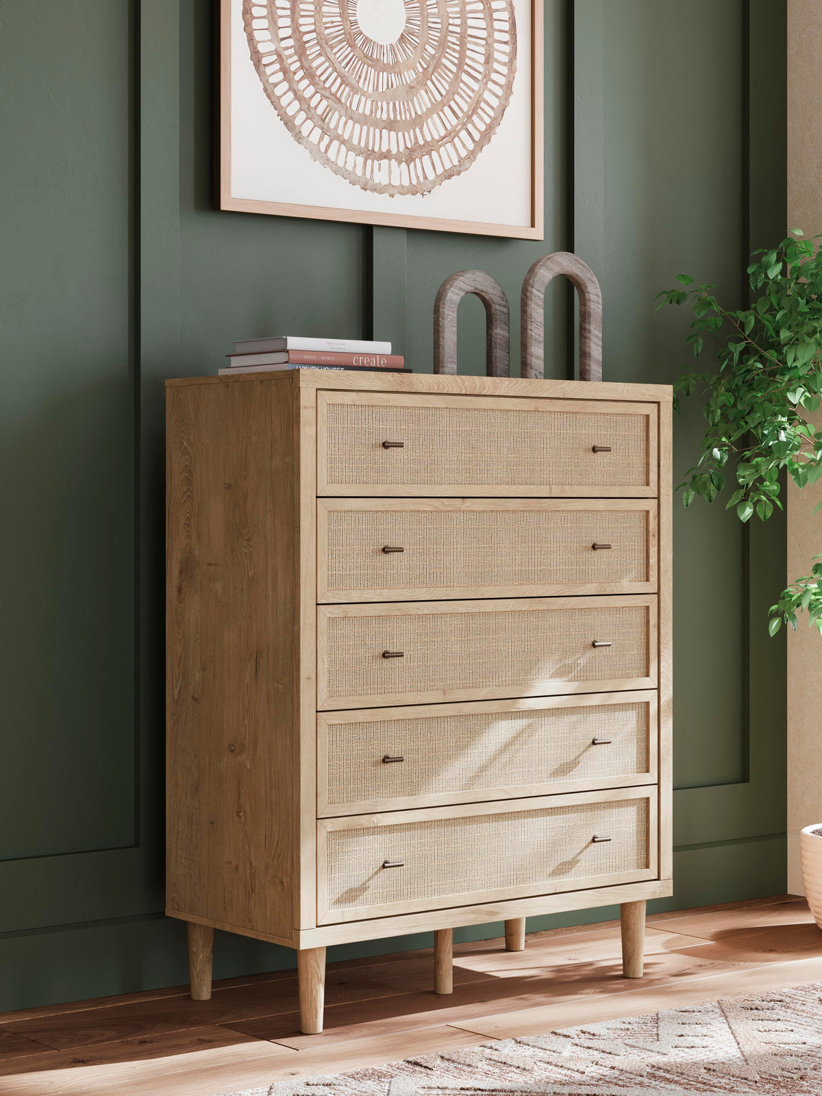 Cielden Chest of Drawers - Two-tone  (B1199-SI) - Image 9