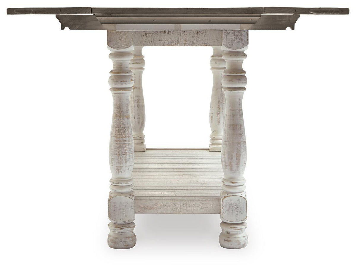 Havalance Sofa/Console Table - Gray/White  (T814-SI) - Image 4