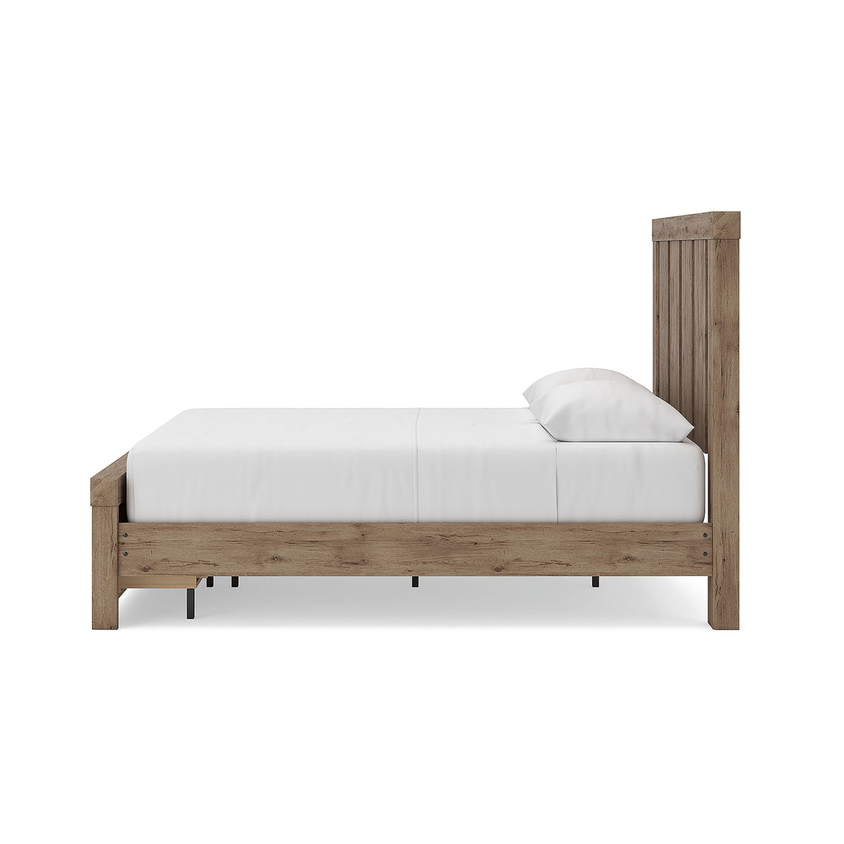 Oliandon Queen Panel Storage Bed (PCB2844-SI) - Image 7