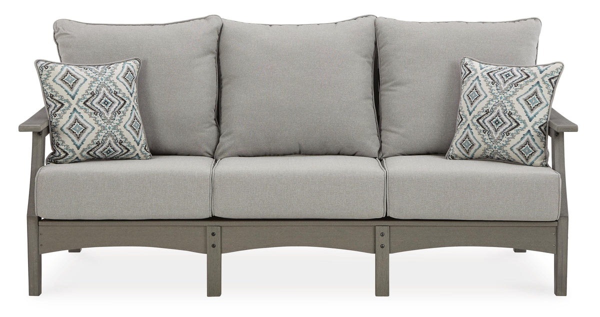 Visola Outdoor Sofa, 2 Lounge Chairs and Coffee Table (P802-SI) - Image 5