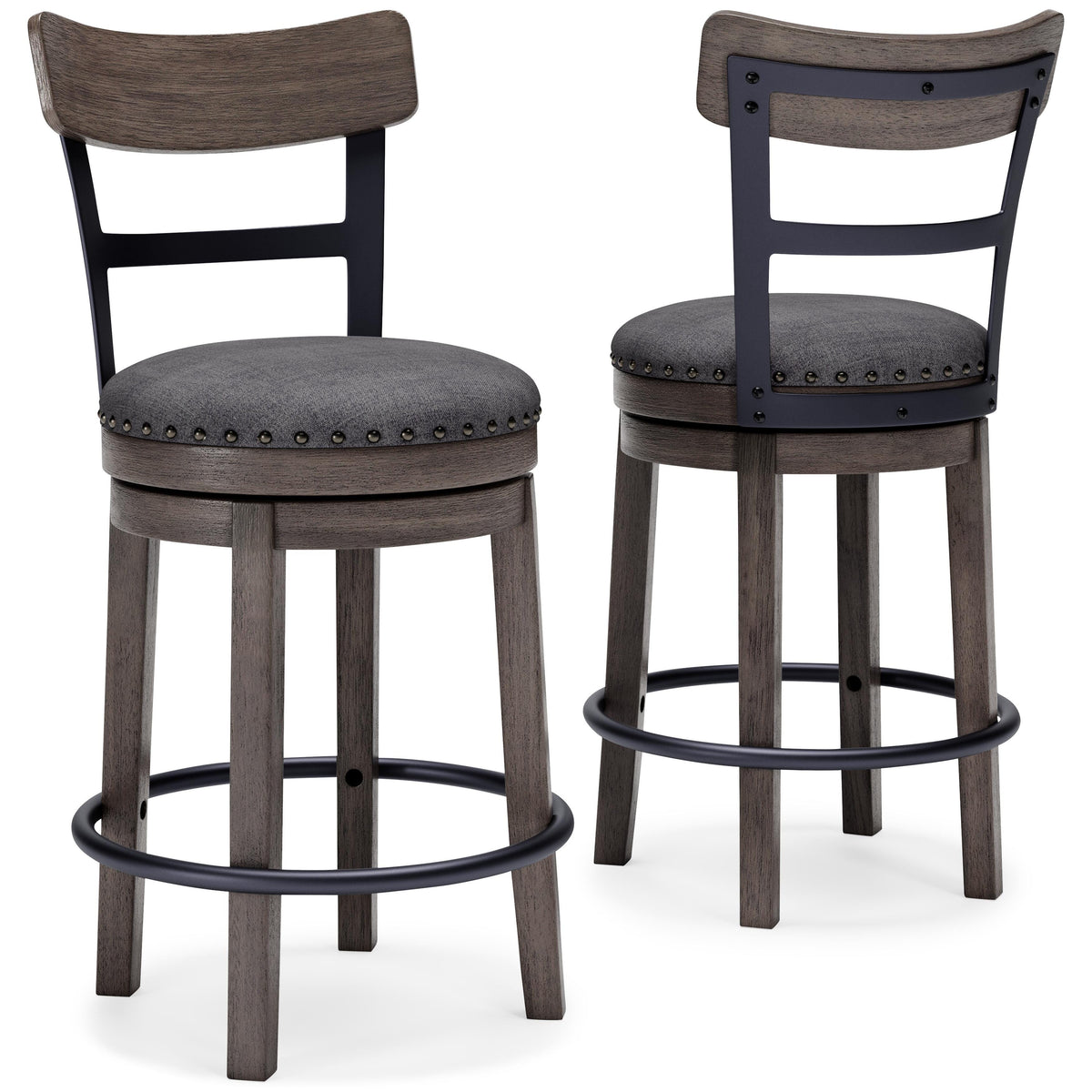 Caitbrook Counter Height Bar Stool (D388-SI) - Image 2