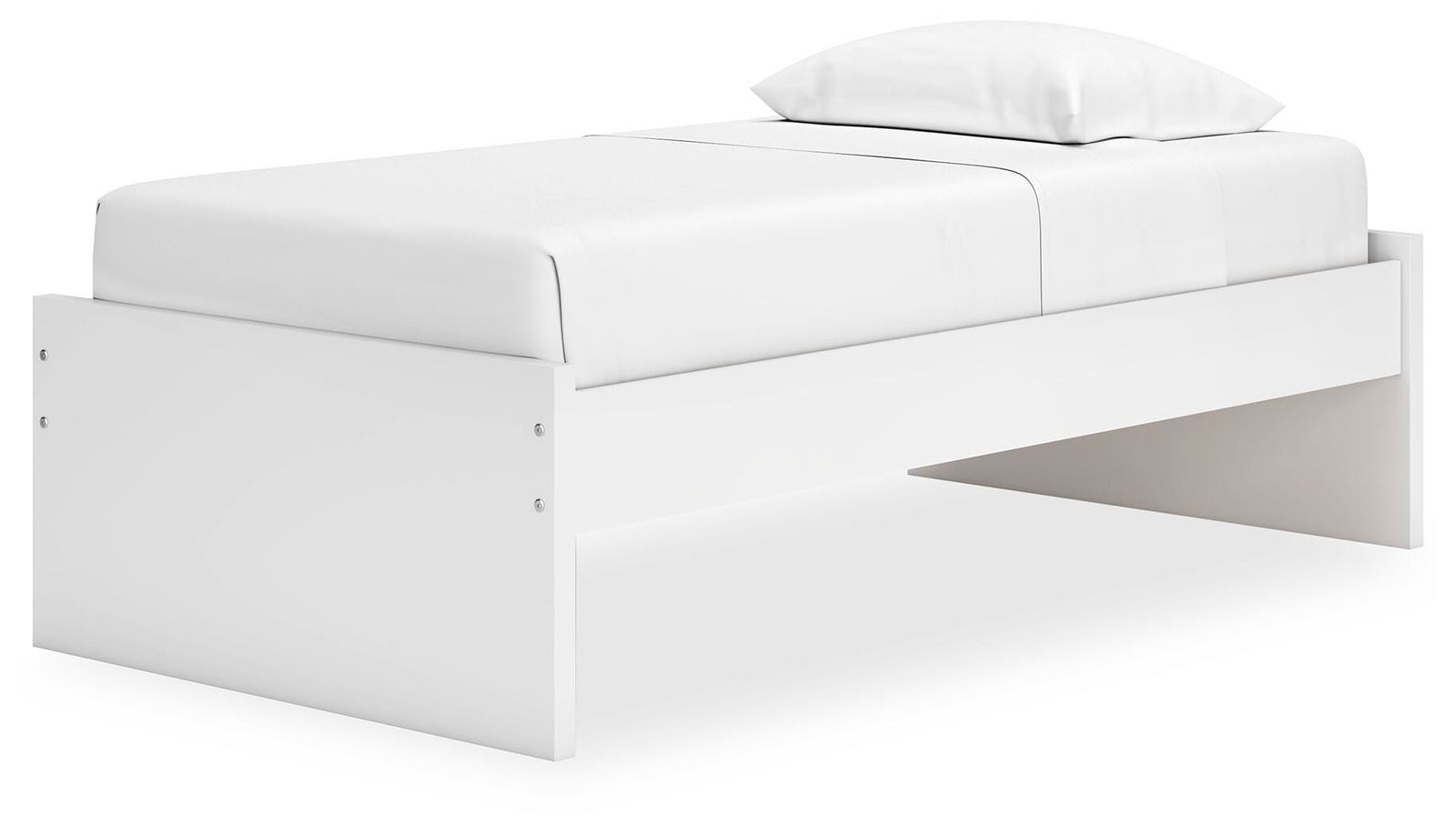 Onita Platform Bed (Youth) - White  (EB9630-SI) - Image 3