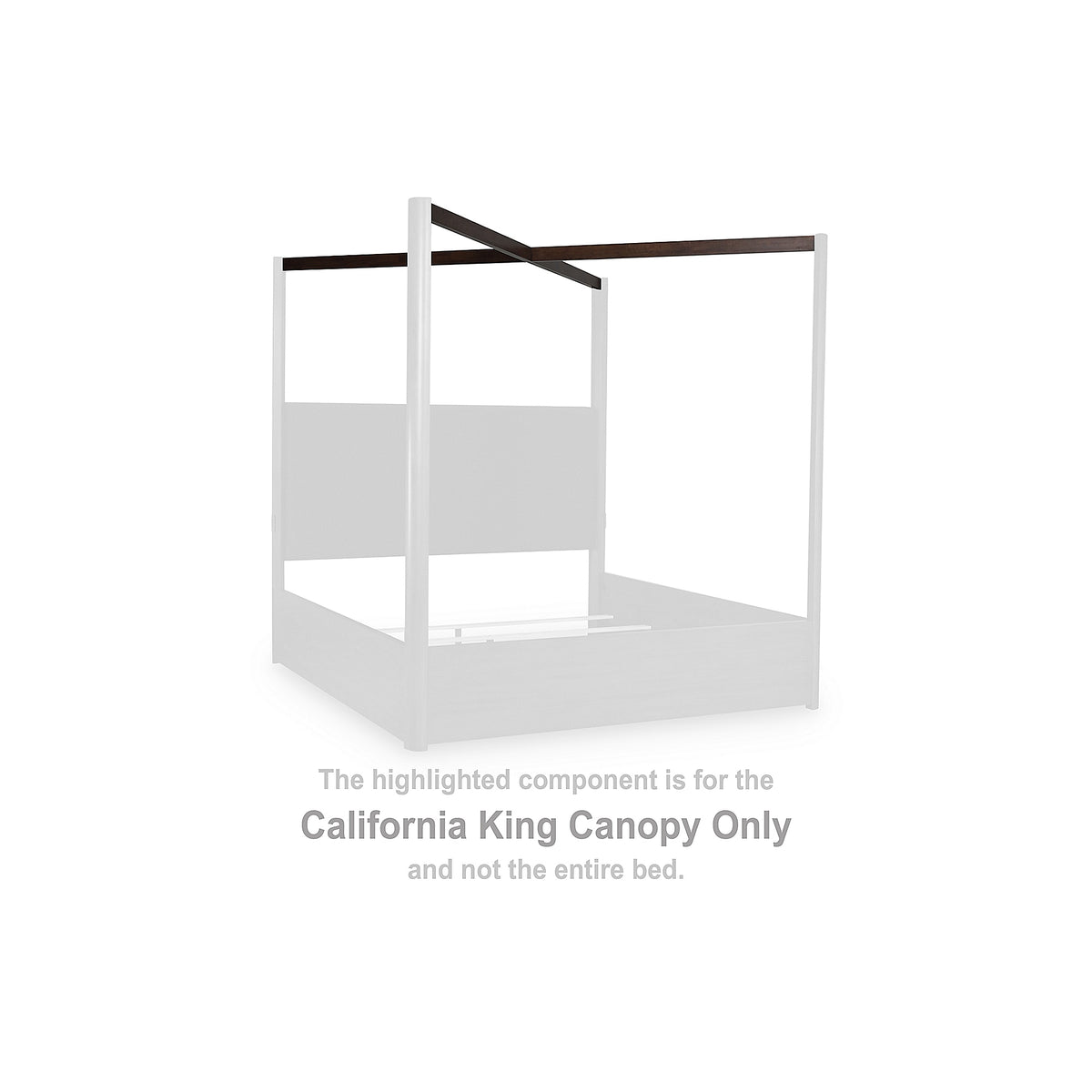 Dilenno California King Canopy (PCB857-SI)