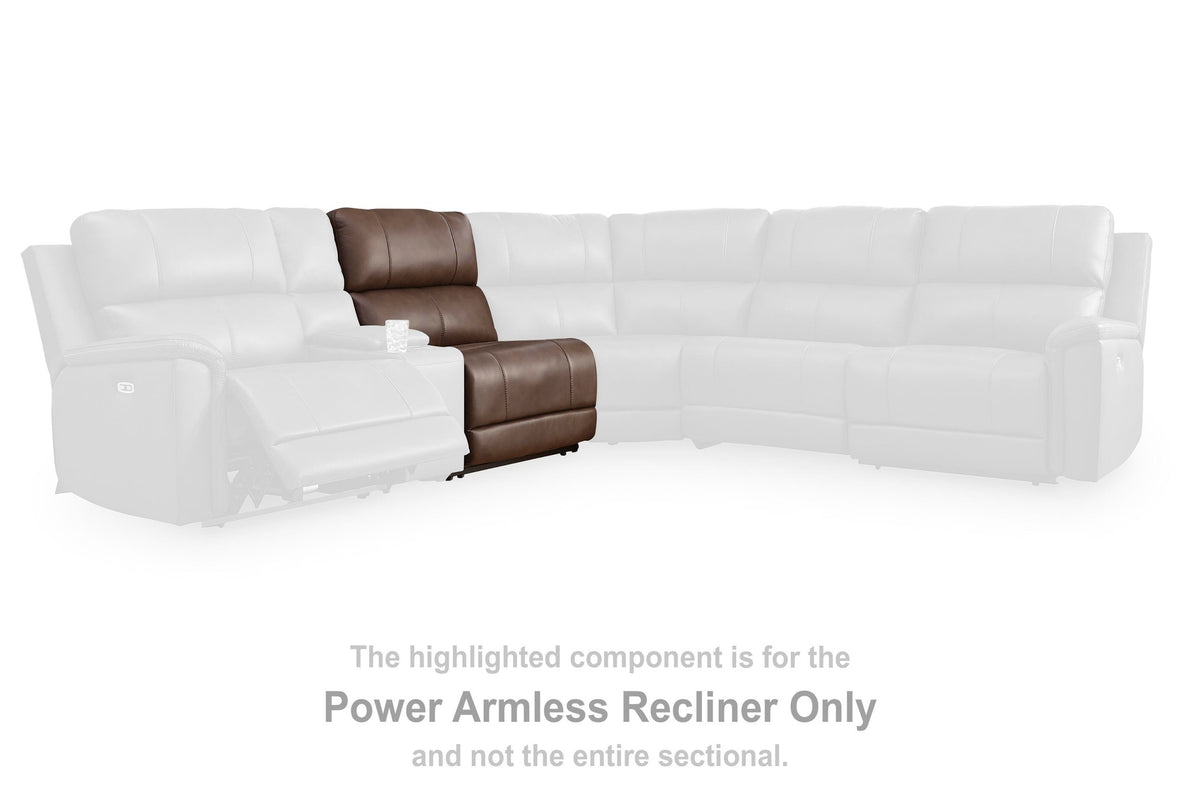 Bleckley Power Reclining Loveseat with Console (PCU12001-SI) - Image 35