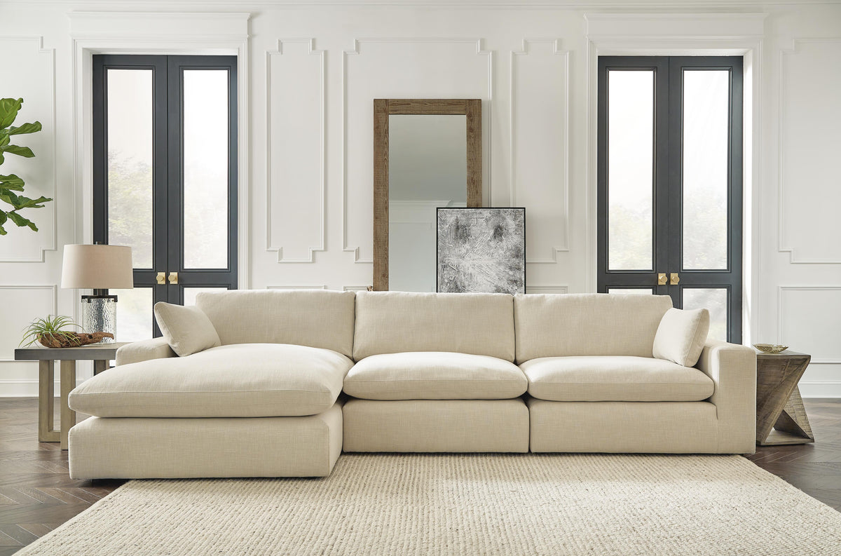 Elyza 3-Piece Sectional with Chaise (10006-SI) - Image 2