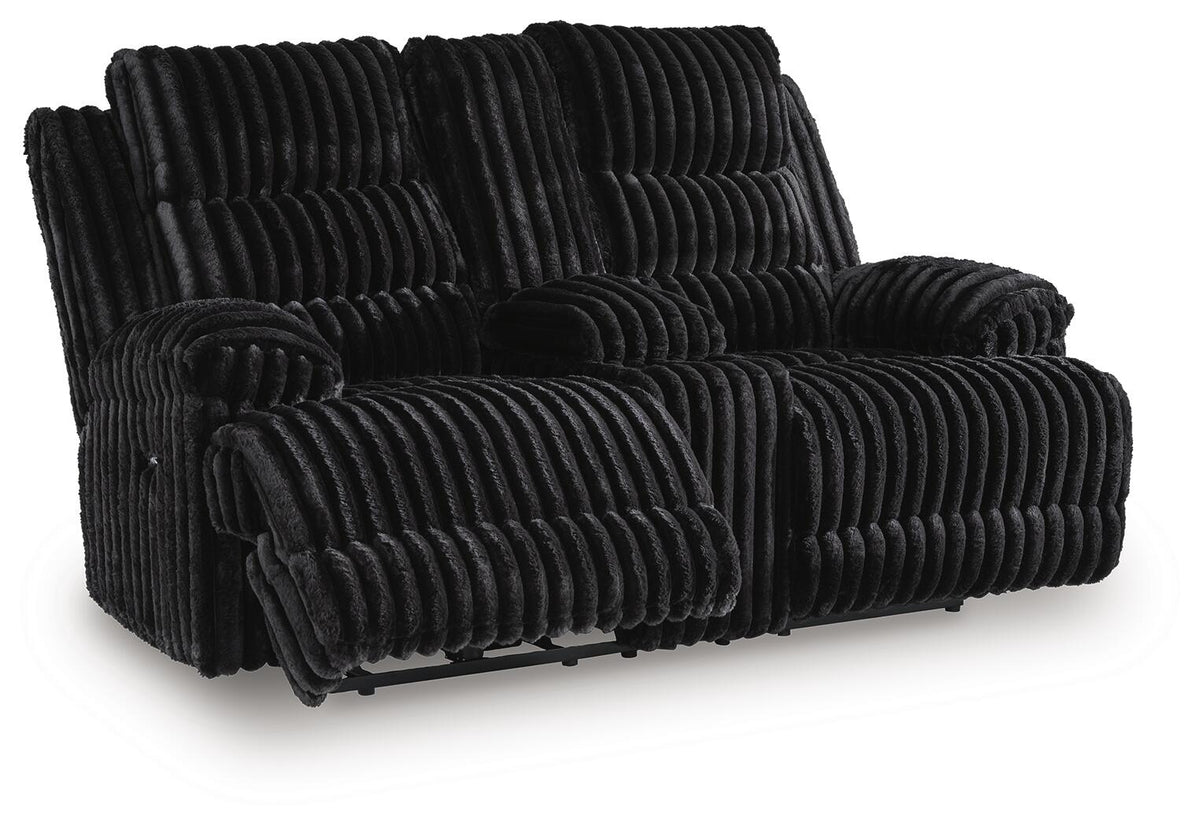 Rhines Falls Power Reclining Sofa and Loveseat (PC42805-SI) - Image 3