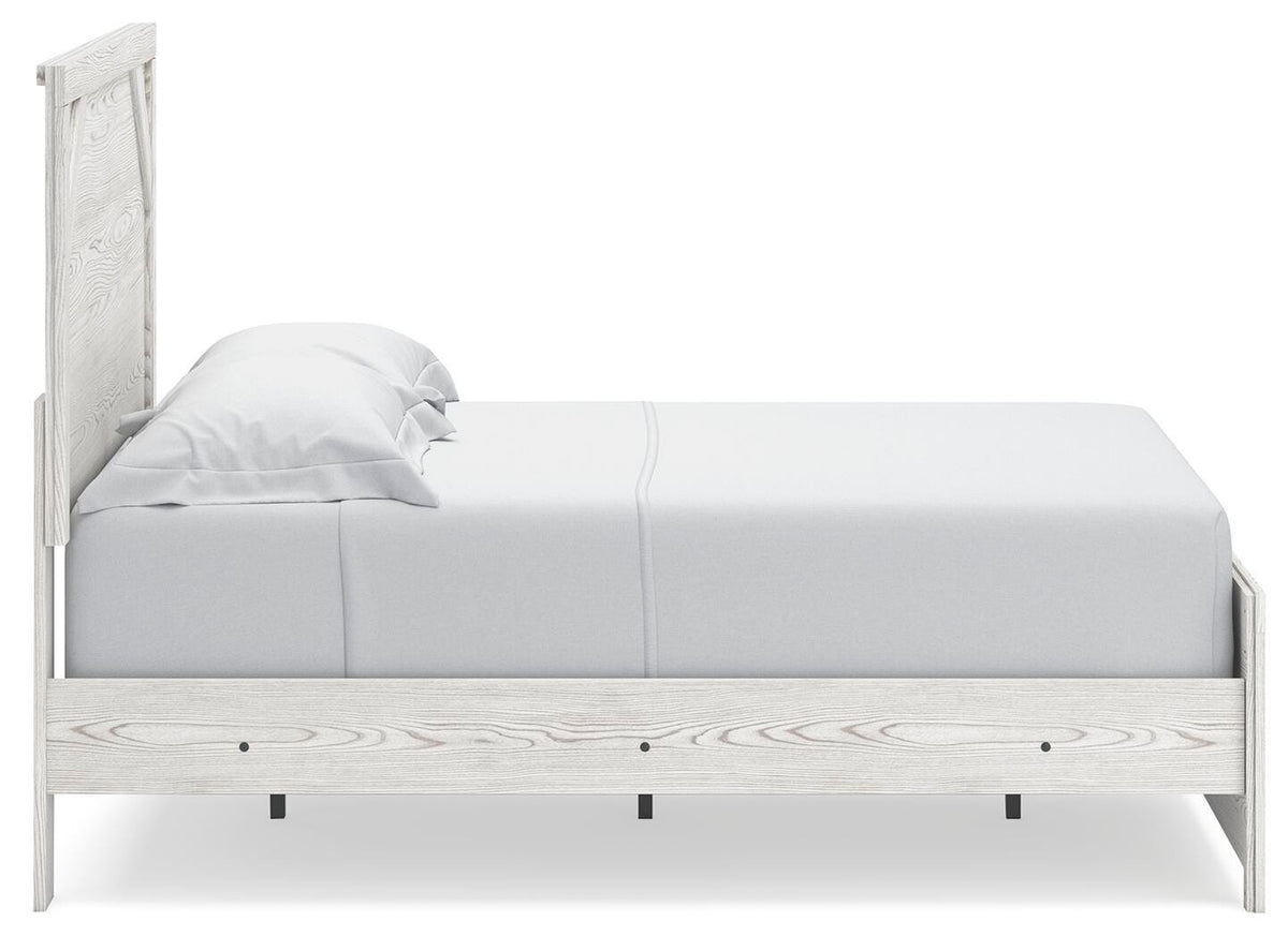 Gerridan Panel Bed, Dresser, Mirror, Chest and Nightstand - White/Gray  (B1190-SI) - Image 11