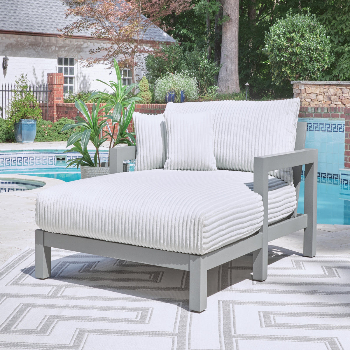 Hurley Park Outdoor Sofa with Cushion (PCP695-SI) - Image 20