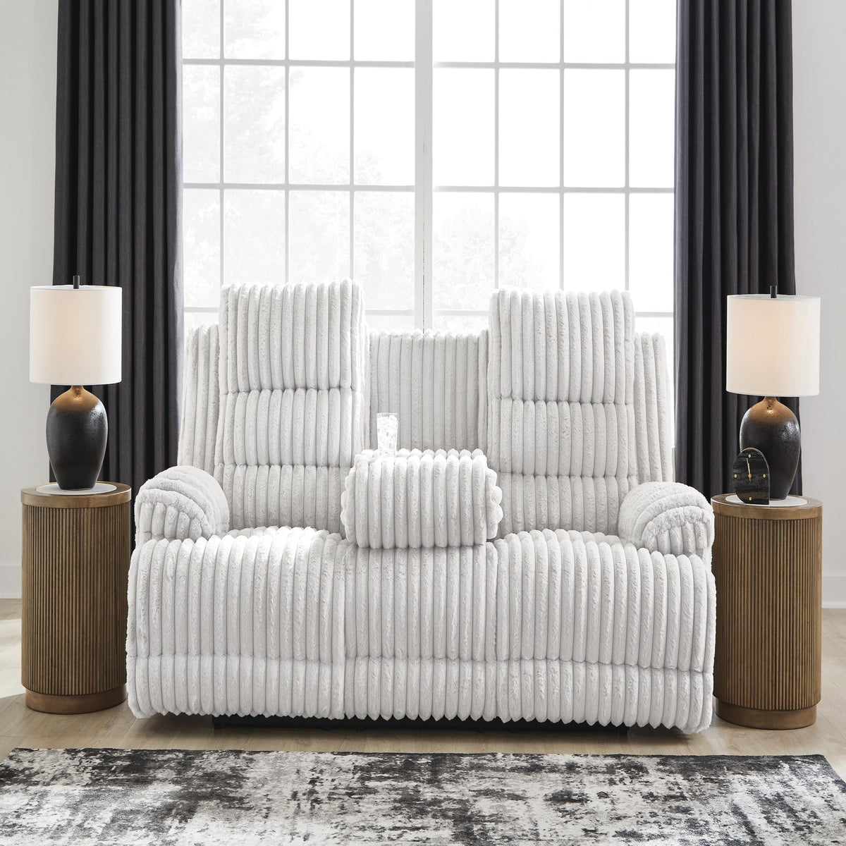 Rhines Falls Power Reclining Sofa with Drop Down Table (PC42804-SI) - Image 6