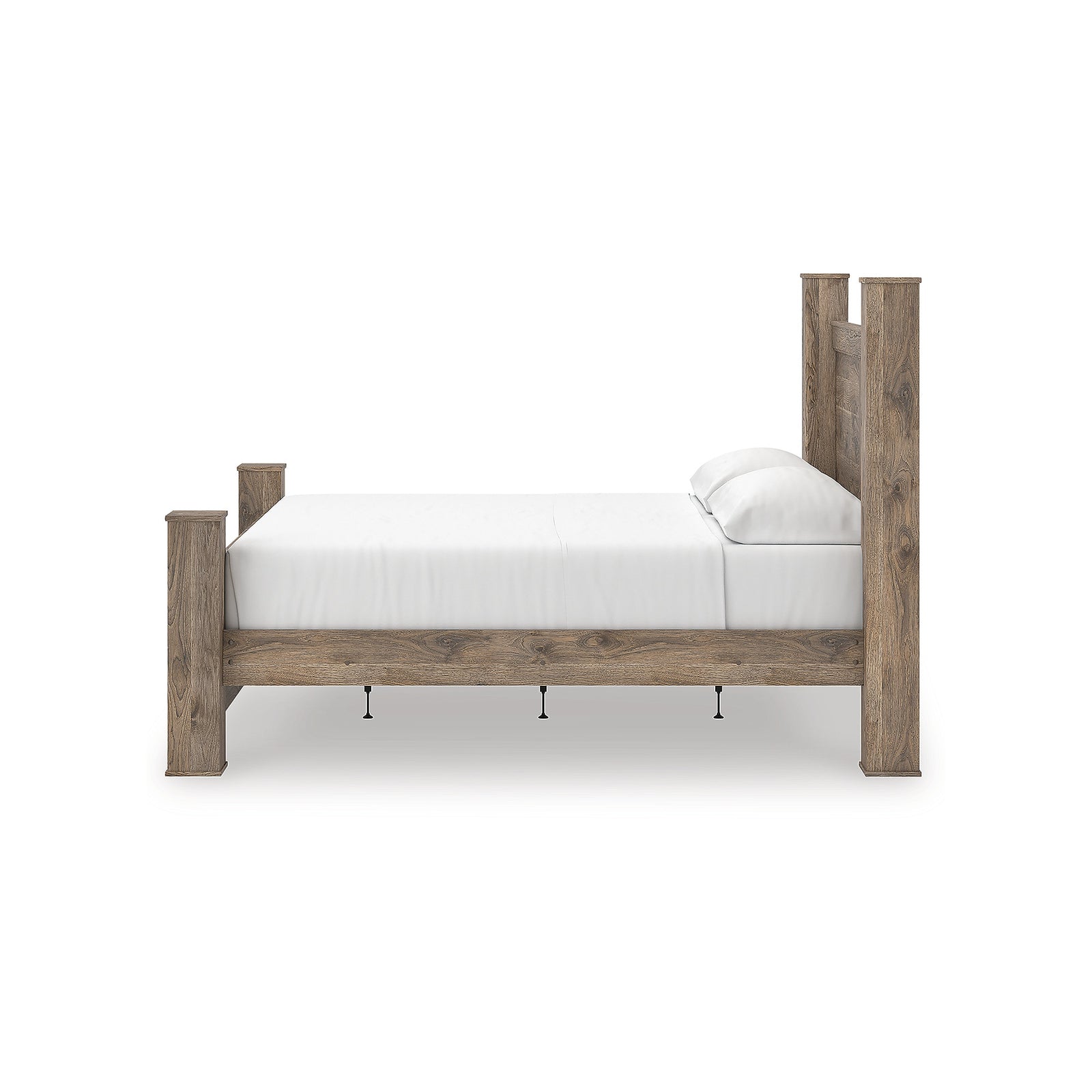 Rusticott King Poster Bed, Dresser and Nightstand (PCB2260-SI) - Image 15
