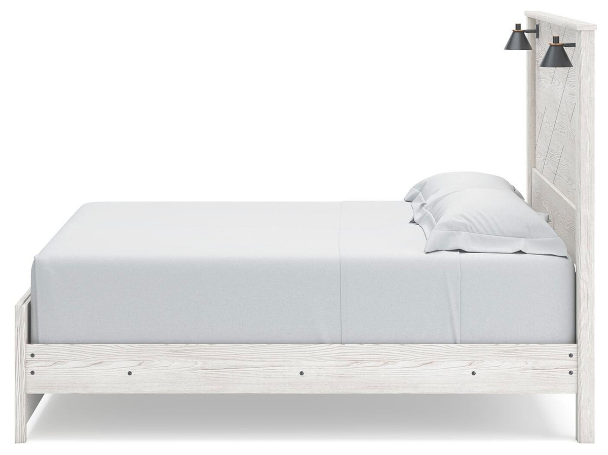 Gerridan Panel Bed - White/Gray  (B1190-SI) - Image 7