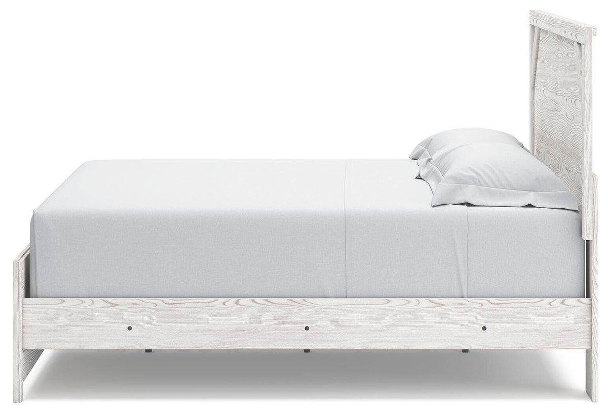 Gerridan Panel Bed, Dresser and Nightstand - White/Gray  (B1190-SI) - Image 12