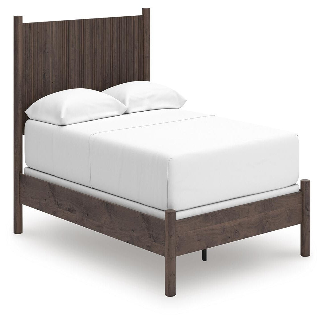Pamytta Full Panel Bed, Dresser and Mirror (PCB2614-SI) - Image 10