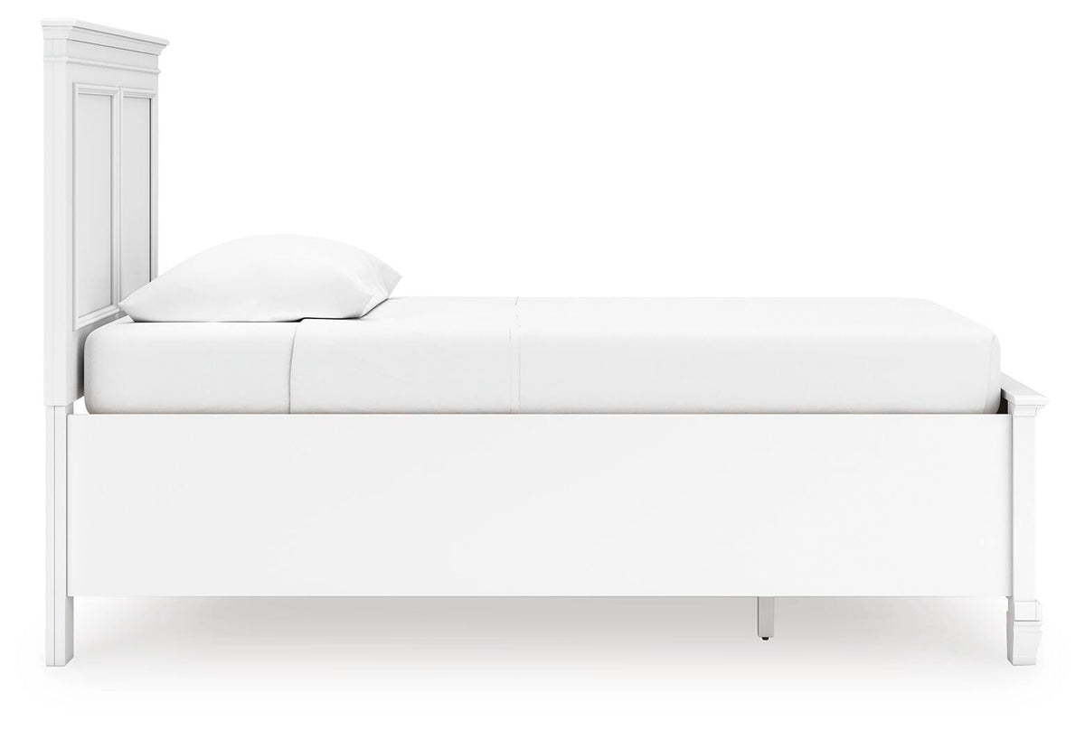 Fortman Panel Storage Bed (Youth) - White  (B680-SI) - Image 6