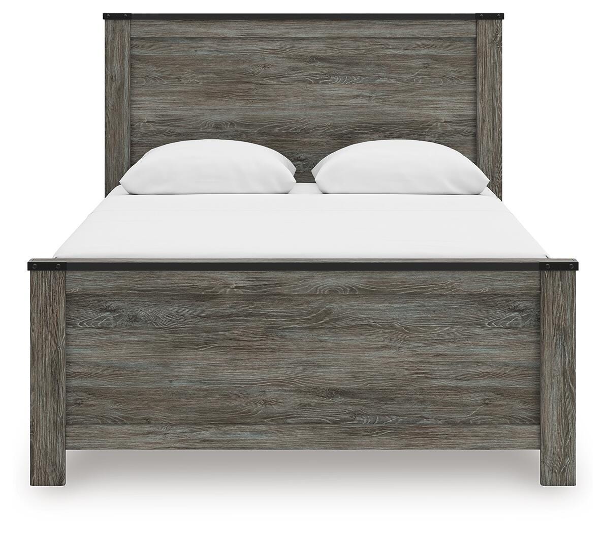 Frandern Panel Bed, Dresser and Mirror (B4480-SI) - Image 9