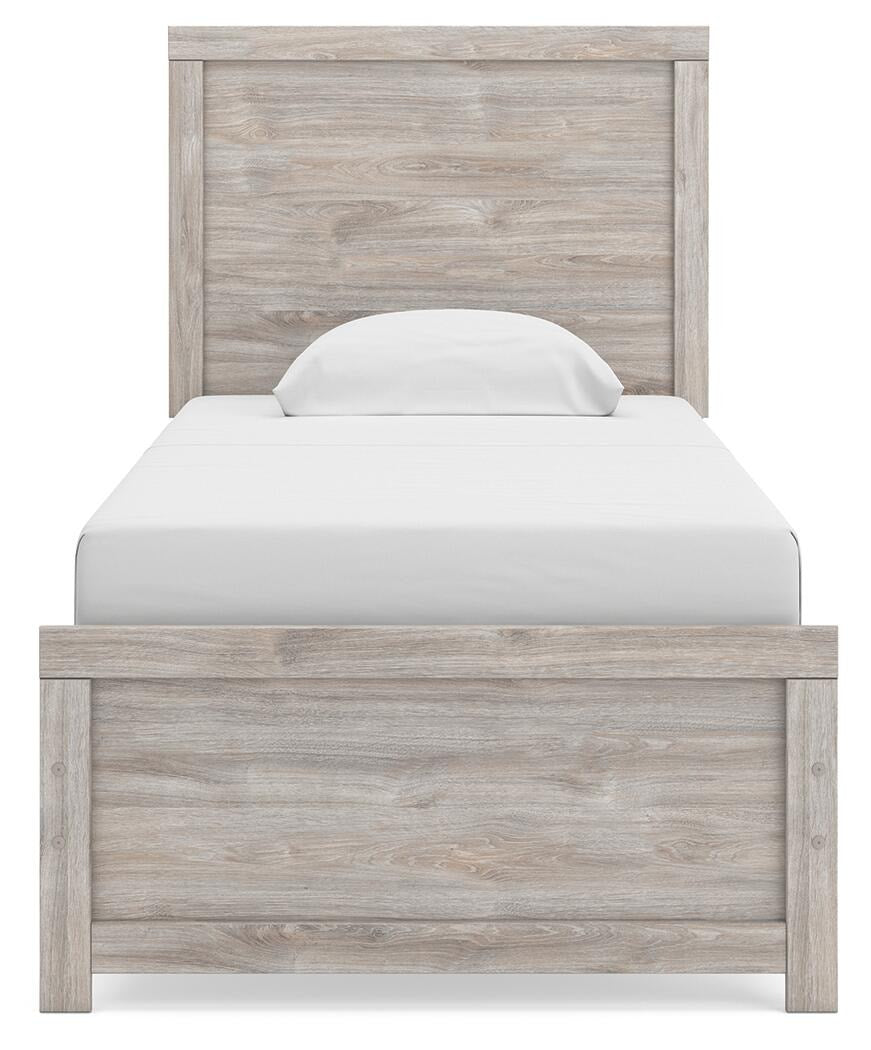 Broachmyn Twin Panel Bed, Dresser and Mirror (PCB1120-SI) - Image 9