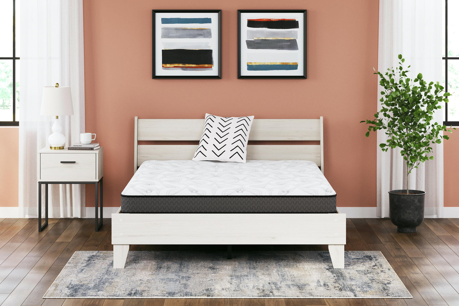 8 Inch Bonnell Hybrid California King Mattress (M587-SI) - Image 2