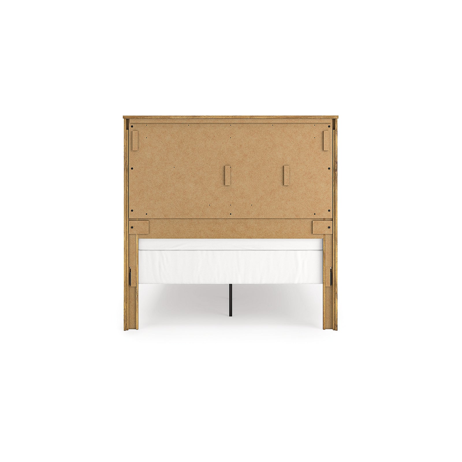 Maystonna Queen Crossbuck Panel Bed, Dresser, Mirror and Nightstand (PCB1580-SI) - Image 12