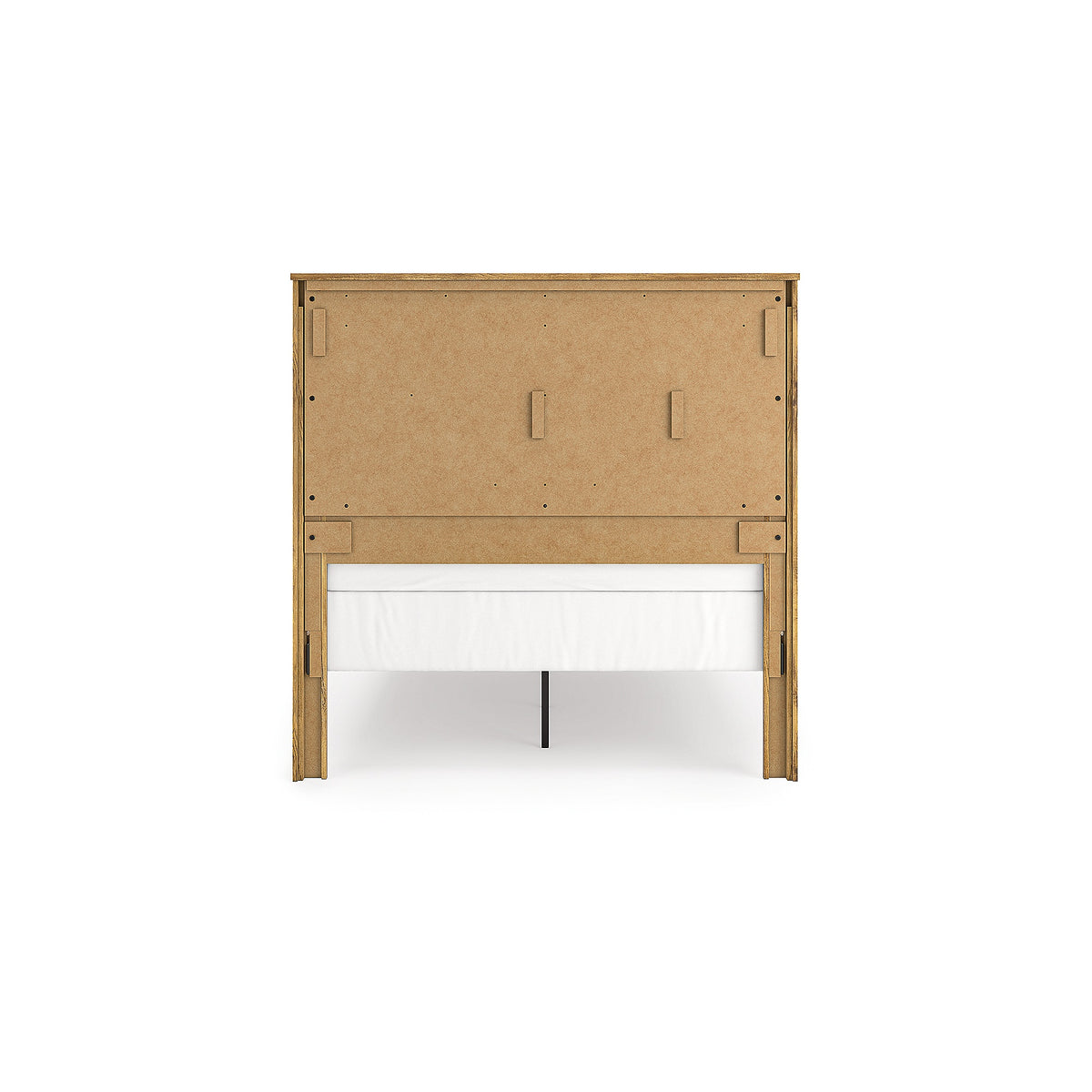 Maystonna Queen Crossbuck Panel Bed, Dresser and Mirror (PCB1580-SI) - Image 12