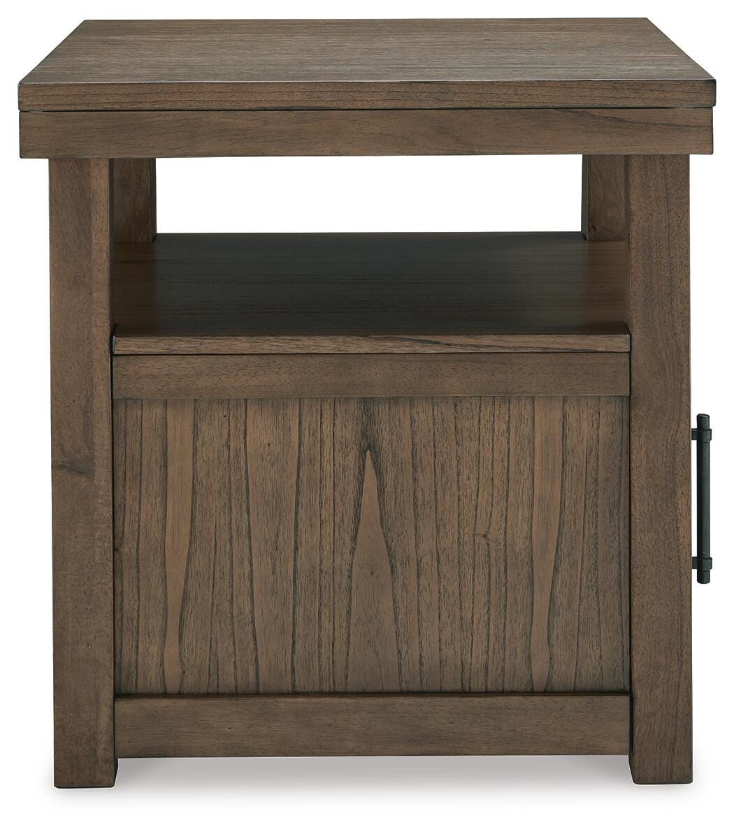 Boardernest End Table - Brown  (T738-SI) - Image 4