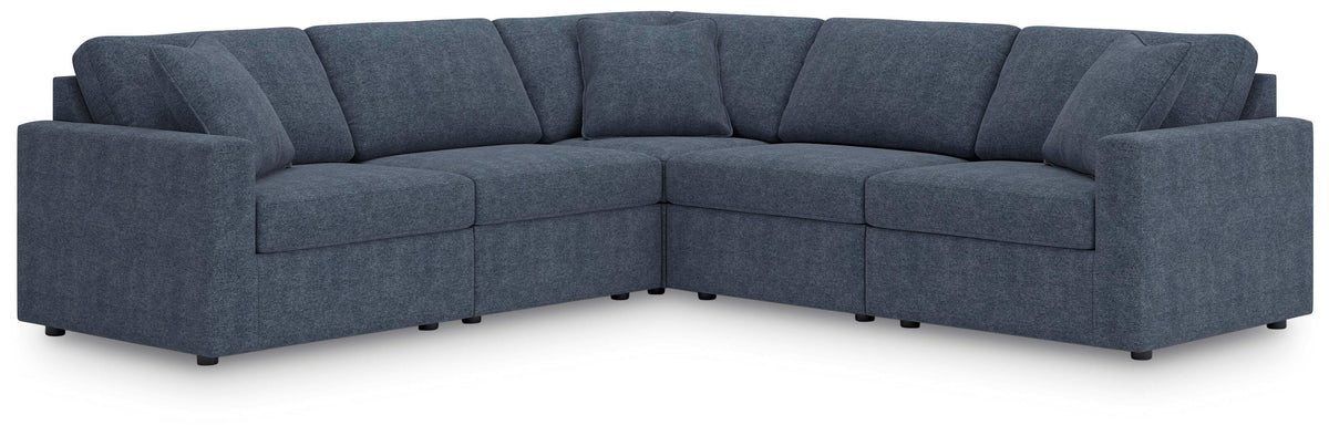 Modmax 5-Piece Sectional and Ottoman (92121-SI) - Image 6