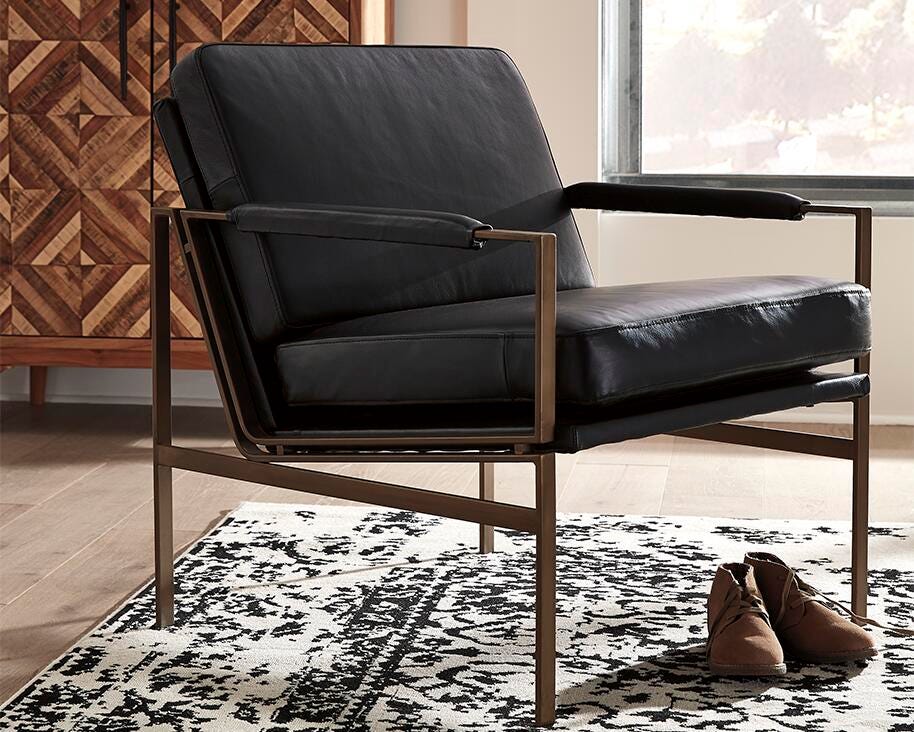 Puckman Accent Chair (A3000192-SI) - Image 2
