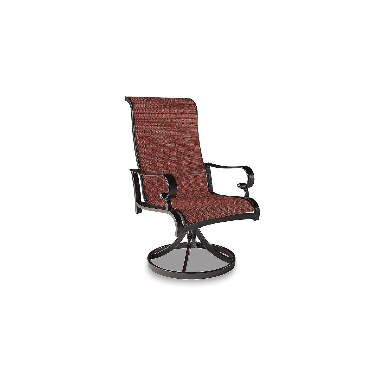Apple Town Sling Swivel Chair (Set of 2) (P316-SI) - Image 2
