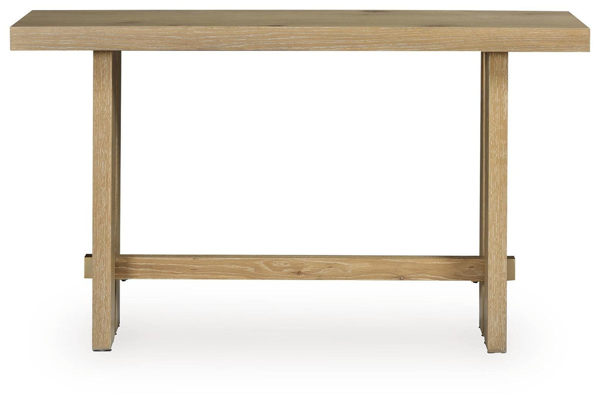 Crendlin Sofa Table - Light Brown  (T537-SI) - Image 3