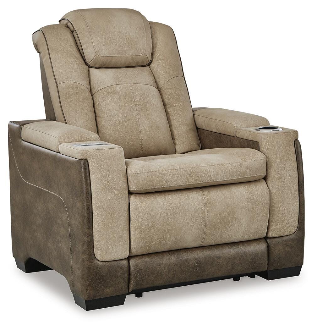 Next-Gen Durapella Power Reclining Loveseat with Console (22003-SI)