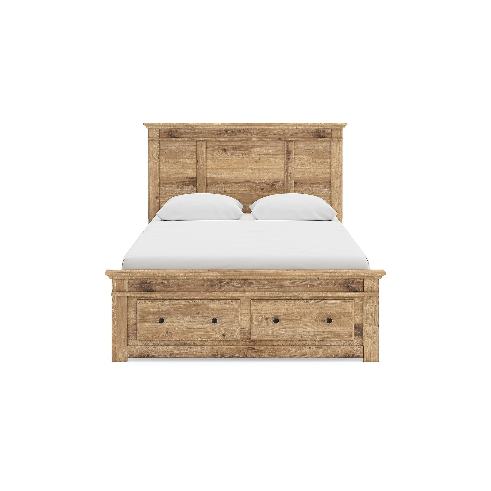 Makidern Queen Panel Storage Bed, Dresser and Mirror (PCB1170-SI) - Image 9