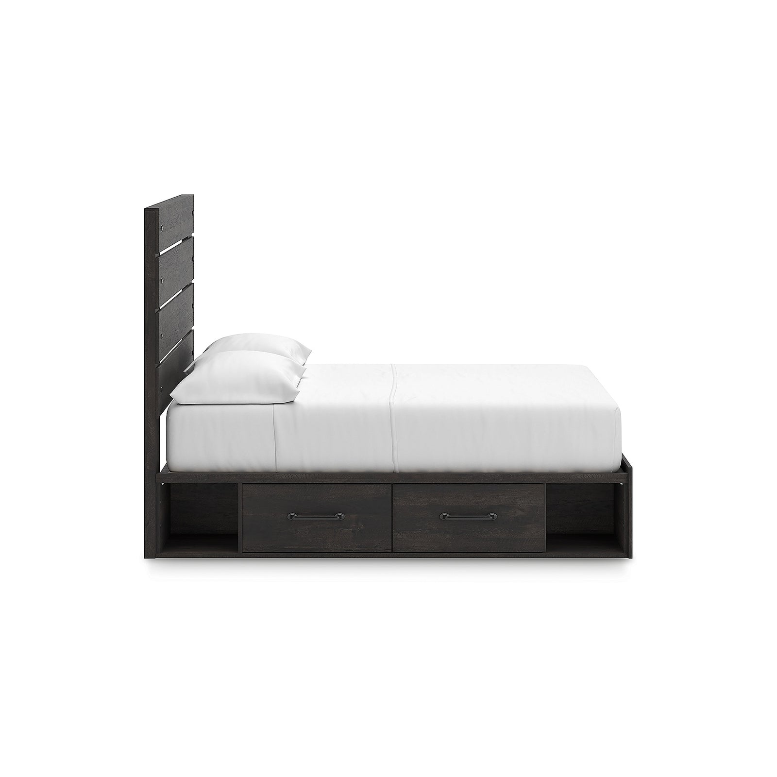 Hollivern Full Panel Bed with Storage (PCB2108-SI) - Image 9