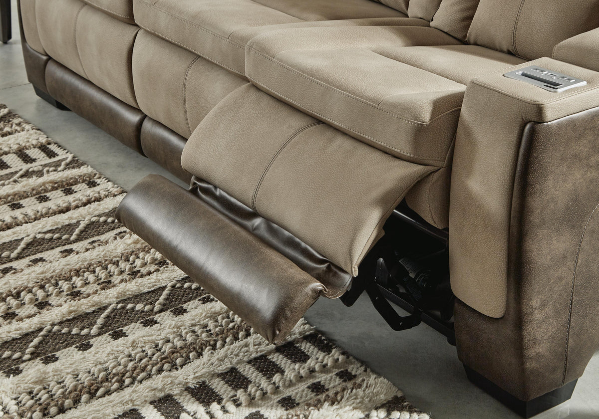 Next-Gen Durapella Power Reclining Loveseat with Console (22003-SI) - Image 26