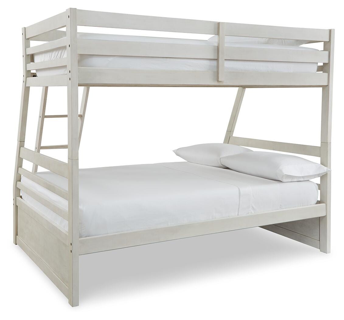 Robbinsdale Twin over Full Bunk Bed, Dresser and Chest - Antique White  (B742-SI) - Image 14