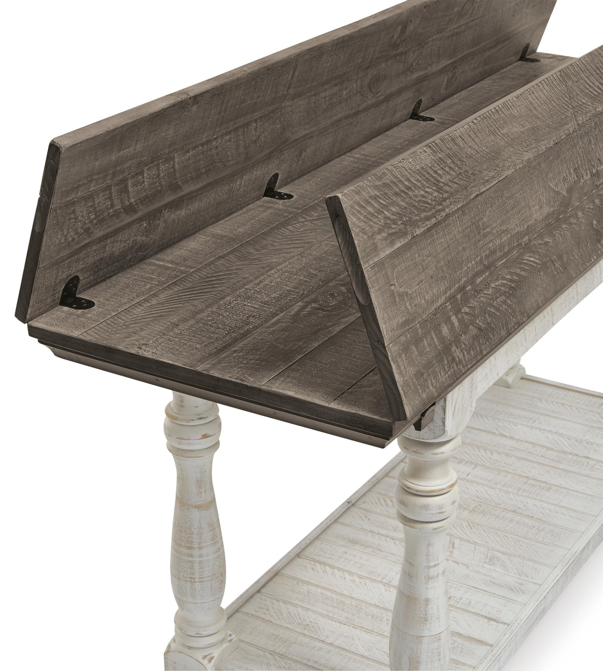 Havalance Sofa/Console Table - Gray/White  (T814-SI) - Image 8