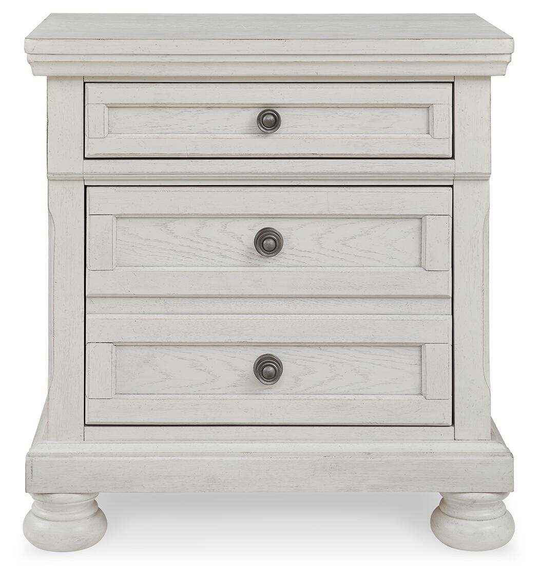 Robbinsdale Panel Storage Bed, Dresser, Chest and 2 Nightstands (B742-SI) - Image 16