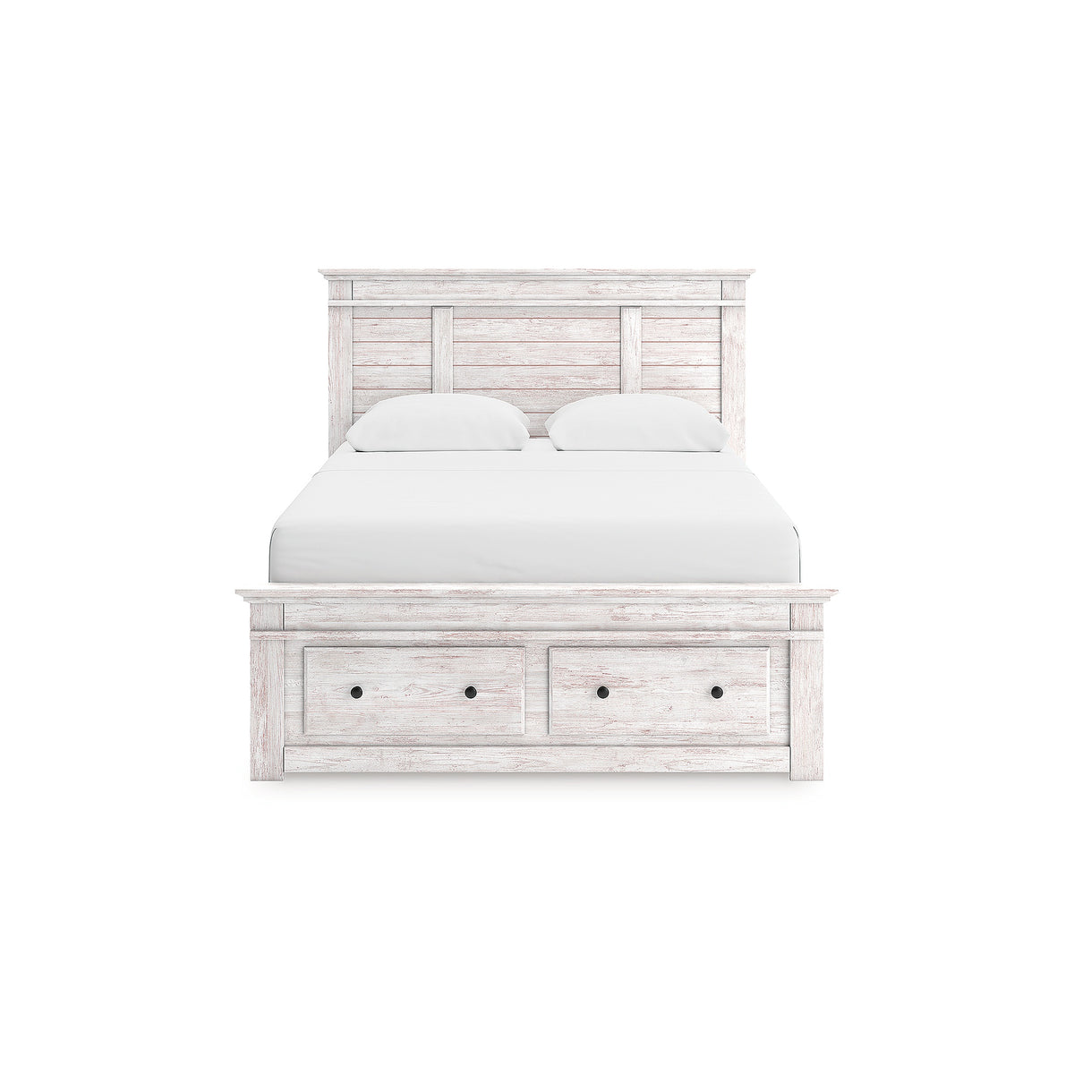 Makidern Queen Panel Storage Bed, Dresser and Mirror (PCB1171-SI) - Image 9