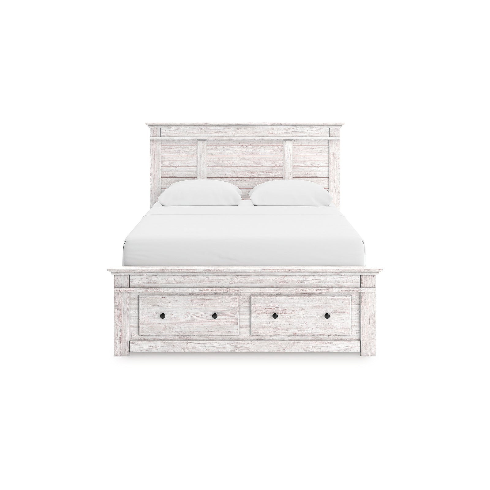 Makidern Queen Panel Storage Bed, Dresser and Mirror (PCB1171-SI) - Image 9
