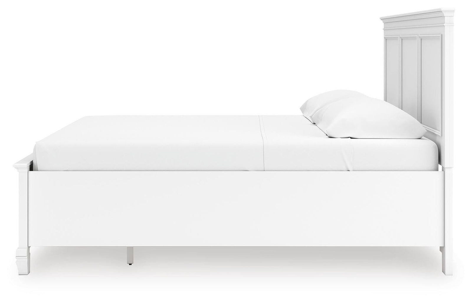 Fortman Panel Storage Bed - White  (B680-SI) - Image 8
